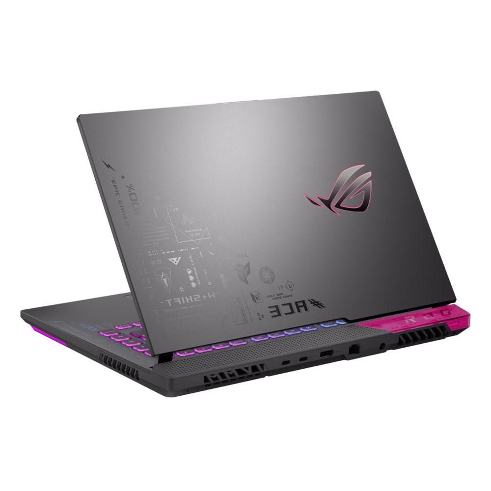 Asus ROG Strix G15 (2022) G513RW-HF180W Laptop (Electro Punk) | 15.6" FHD | Ryzen 9 6900HX | 16GB RAM | 1TB M.2 SSD | RTX 3070 Ti | Windows 11 Home | Pink Backpack | Strix Impact II Electro Punk Mouse | Type-C PD Adapter - DataBlitz
