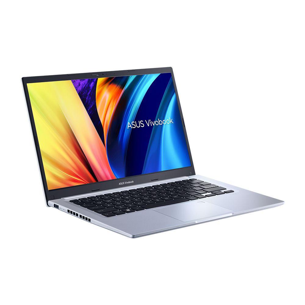 Asus Vivobook 14 X1402ZA-AM440WS Laptop (Icelight Silver) | 14” FHD | i7-1260P | 8 GB RAM DDR4 | 512 GB SSD | Intel® UHD Graphics | Windows 11 Home | MS Office Home & Student 2021 | Asus BP1504 Casual Backpack - DataBlitz