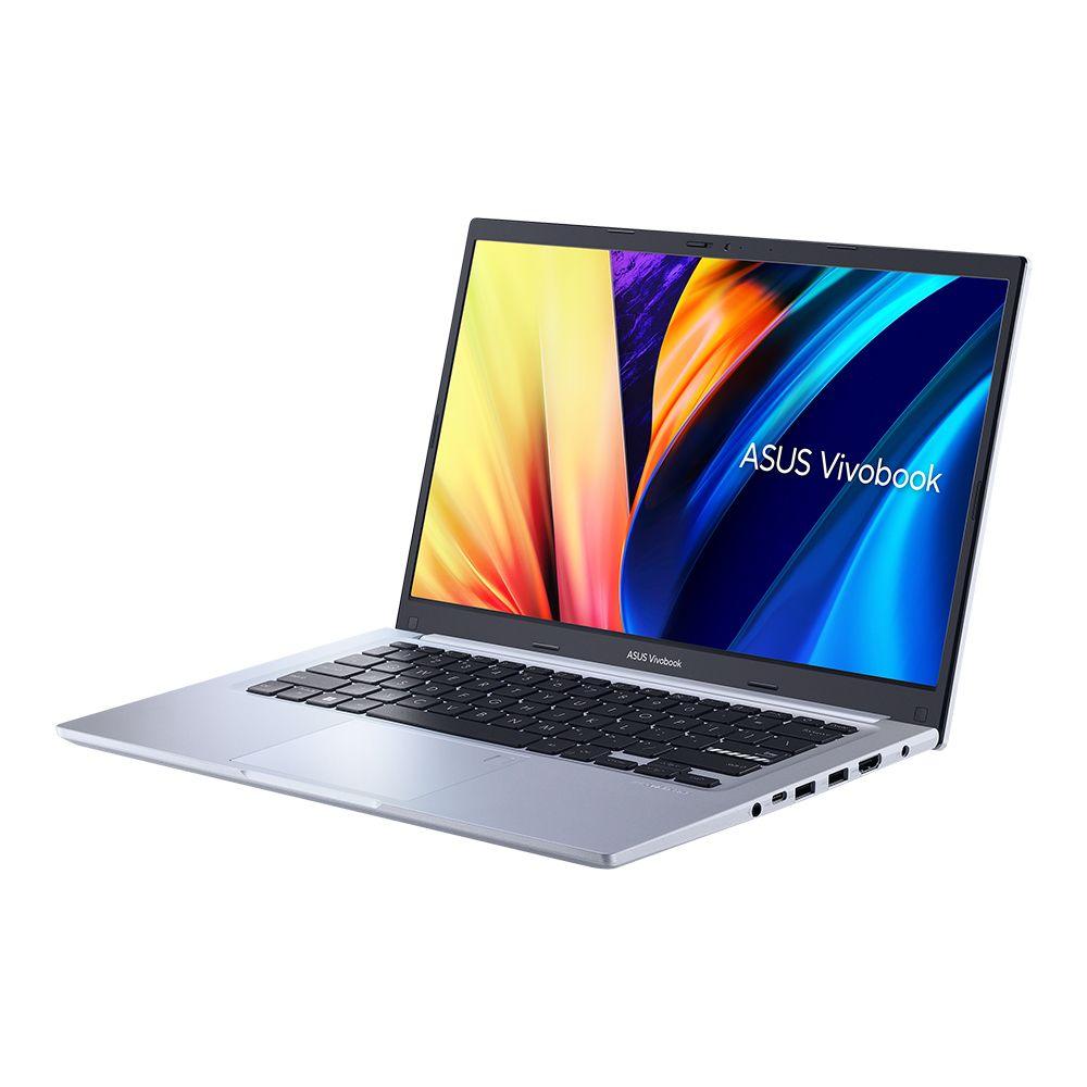 Asus Vivobook 14 X1402ZA-AM440WS Laptop (Icelight Silver) | 14” FHD | i7-1260P | 8 GB RAM DDR4 | 512 GB SSD | Intel® UHD Graphics | Windows 11 Home | MS Office Home & Student 2021 | Asus BP1504 Casual Backpack - DataBlitz