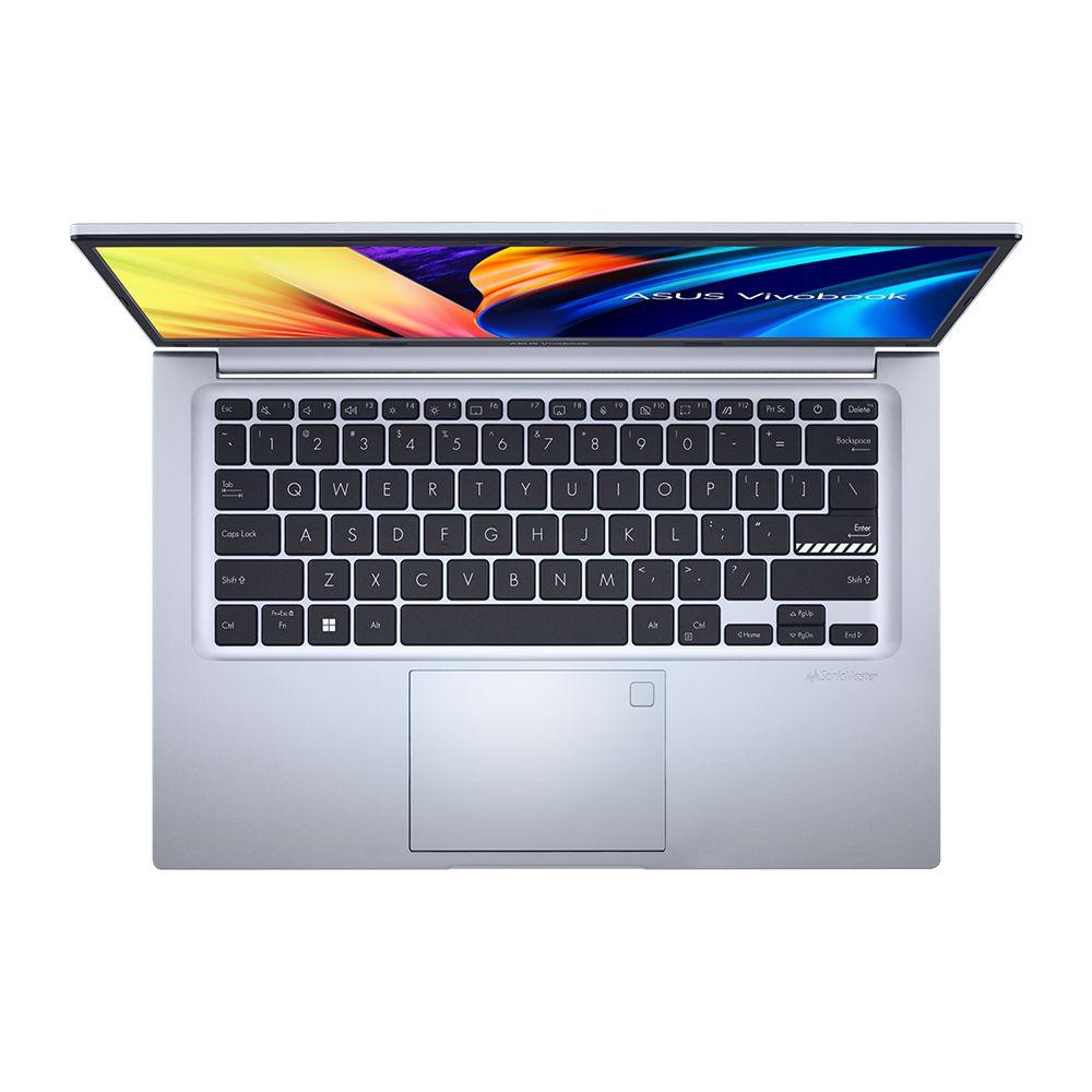 Asus Vivobook 14 X1402ZA-AM440WS Laptop (Icelight Silver) | 14” FHD | i7-1260P | 8 GB RAM DDR4 | 512 GB SSD | Intel® UHD Graphics | Windows 11 Home | MS Office Home & Student 2021 | Asus BP1504 Casual Backpack - DataBlitz