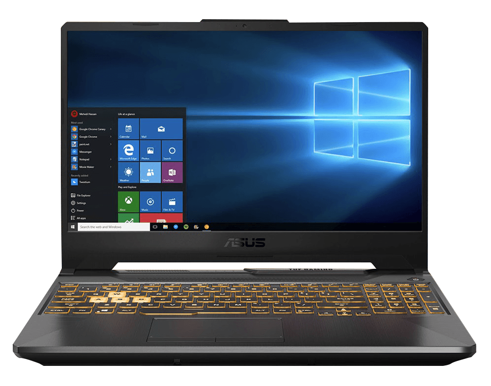 ASUS TUF FX506LH-HN110T GAMING LAPTOP | 15.6" FHD | i5-10300H | 8GB DDR4 | 512GB SSD | GTX 1650 | WIN10 - DataBlitz