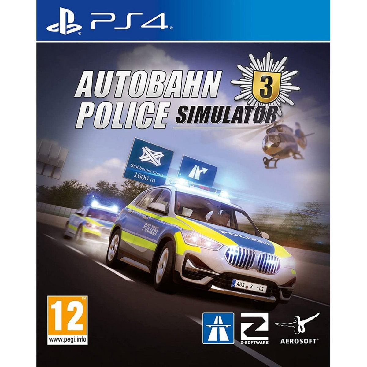 PS4 Autobahn Police Simulator 3 Reg.2 (ENG/EU) - DataBlitz
