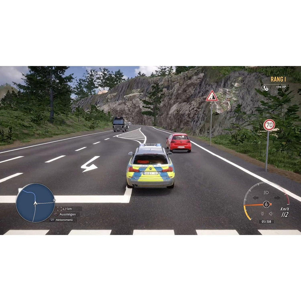 PS4 Autobahn Police Simulator 3 Reg.2 (ENG/EU) - DataBlitz
