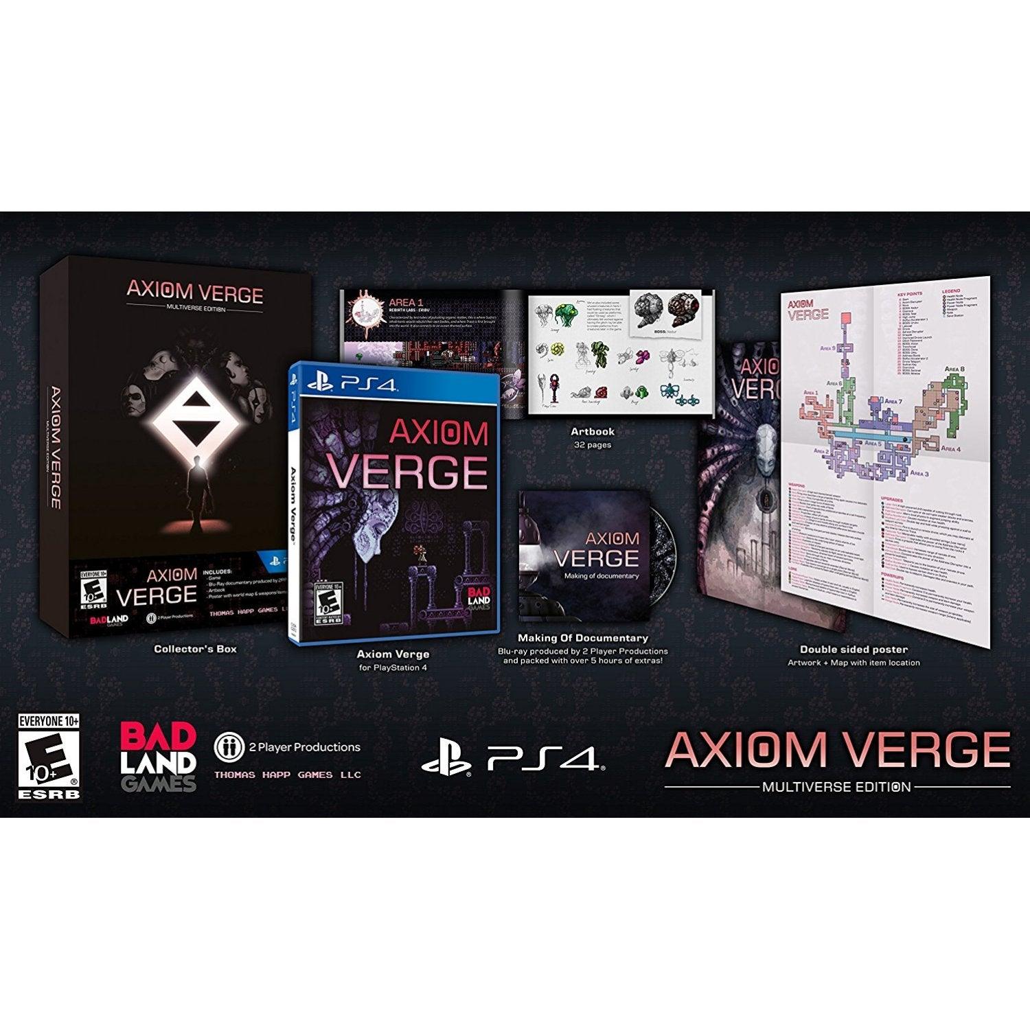 PS4 AXIOM VERGE MULTIVERSE EDITION REG.2 - DataBlitz