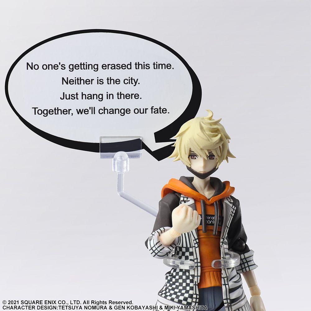 The World Ends With You The Animation Bring Arts Action Figure (Rindo) - DataBlitz