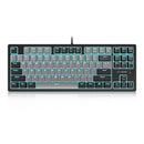 E-YOOSO K-620 Single Light With RGB Side Light 87 Keys Mechanical Keyboard Gray/Black (Red Switch) - DataBlitz
