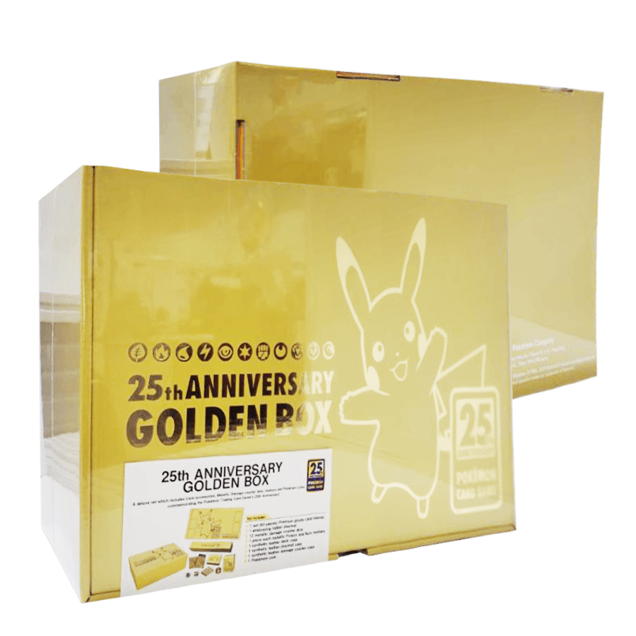 POKEMON TRADING CARD GAME 25TH ANNIVERSARY GOLDEN BOX - DataBlitz