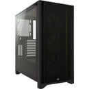 Corsair iCUE 4000X RGB Tempered Glass Mid-Tower ATX Case (Black) - DataBlitz