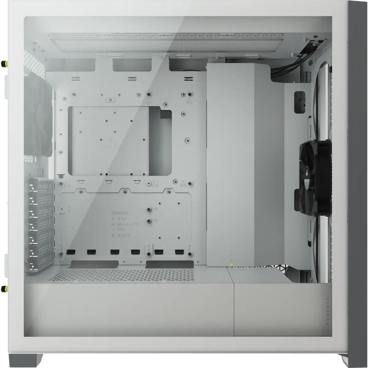 Corsair 5000D Airflow Tempered Glass Mid-Tower ATX PC Case (White) - DataBlitz