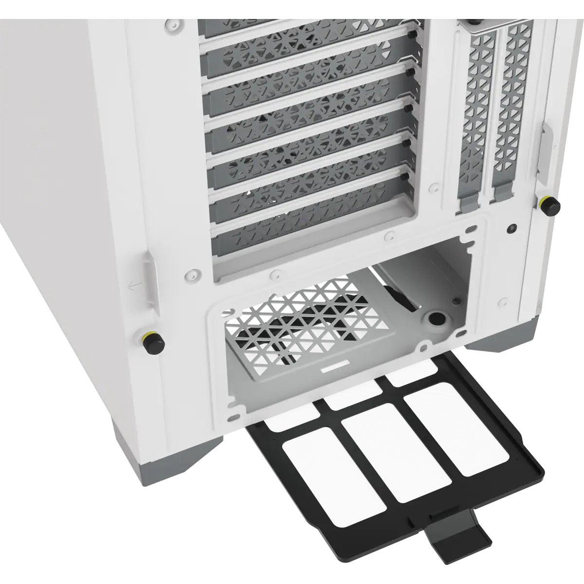 Corsair 5000D Airflow Tempered Glass Mid-Tower ATX PC Case (White) - DataBlitz