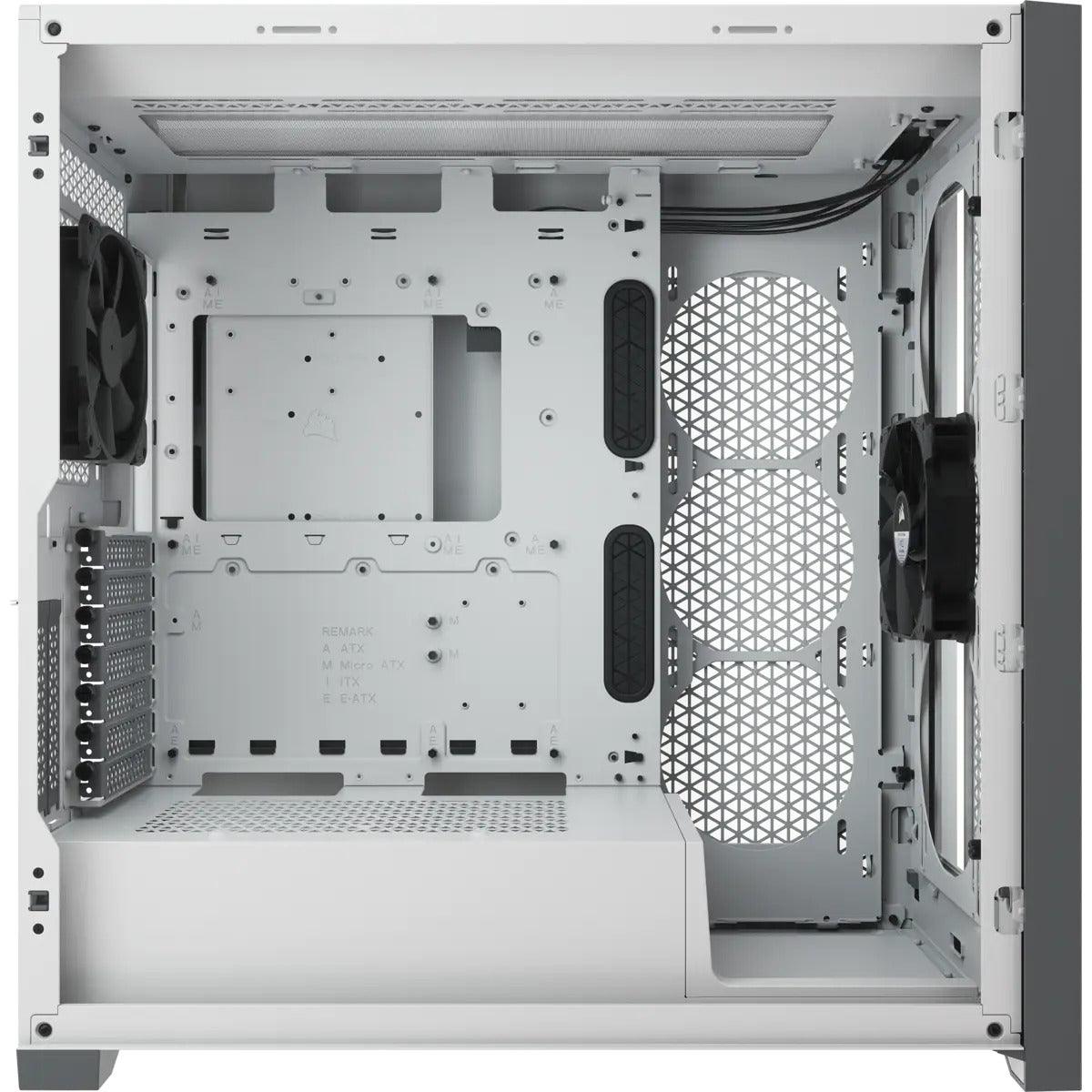 Corsair 5000D Airflow Tempered Glass Mid-Tower ATX PC Case (White) - DataBlitz