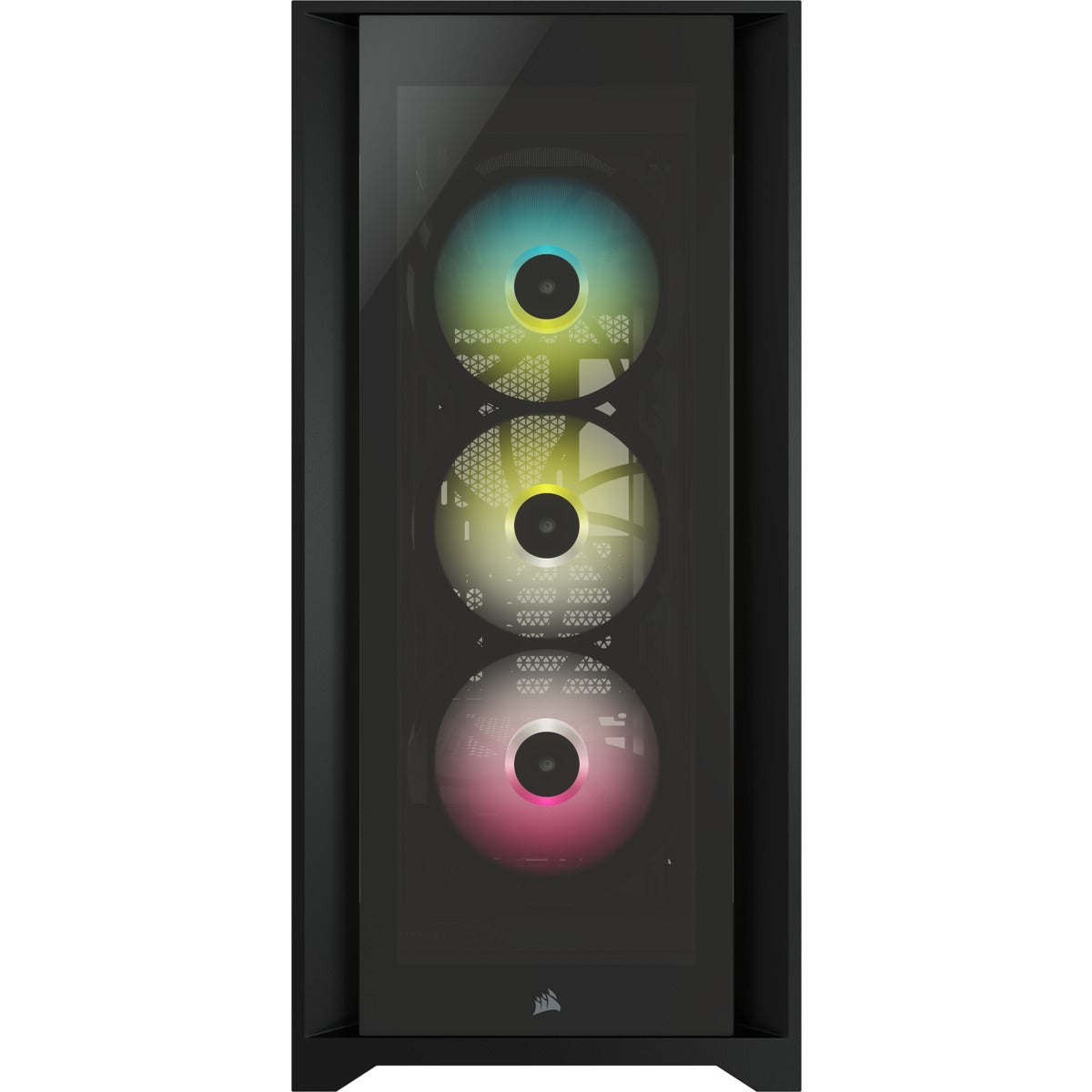 Corsair iCue 5000X RGB Tempered Glass Mid-Tower ATX PC Smart Case