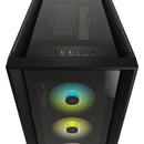 Corsair iCue 5000X RGB Tempered Glass Mid-Tower ATX PC Smart Case
