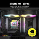 Corsair iCue H100i Elite Capellix XT Extreme Performance 240MM RGB Liquid CPU Cooler (Black) - DataBlitz