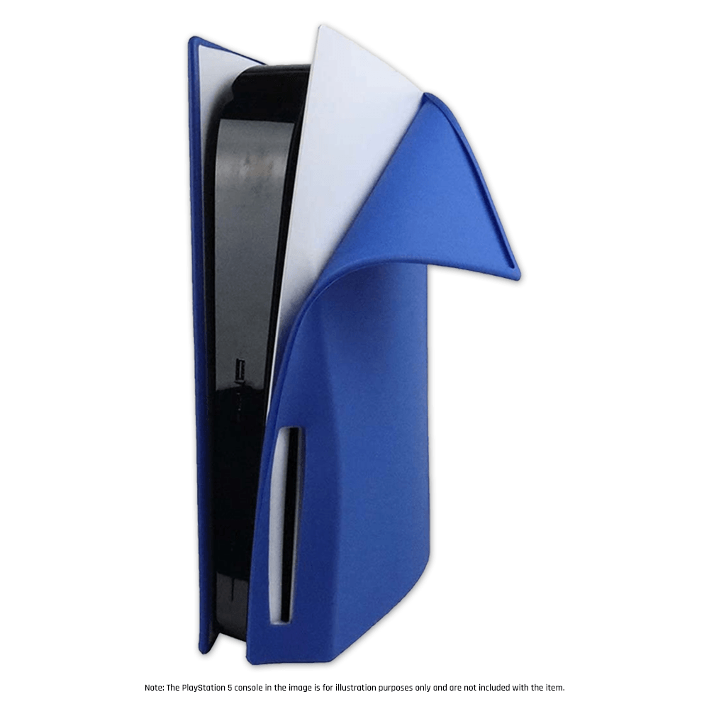 PS5 SILICON PROTECT COVER FOR PS5 CONSOLE DISC (BLUE) - DataBlitz