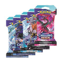 POKEMON TRADING CARD GAME SS6 CHILLING REIGN BOOSTER (SLEEVED) (177-80847) (ONE RANDOM BOOSTER SLEEVED) - DataBlitz