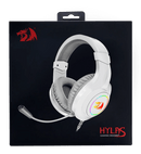 REDRAGON HYLAS GAMING HEADSET (WHITE) (H260-W) - DataBlitz