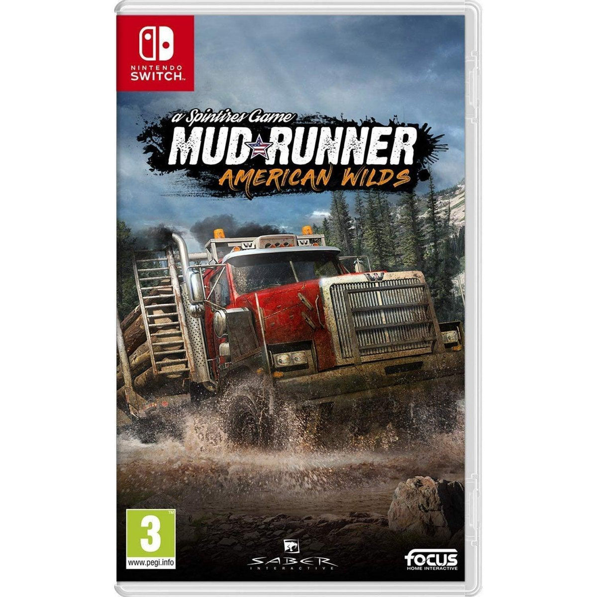 Nintendo Switch Mud Runner American Wilds A Spintires Game