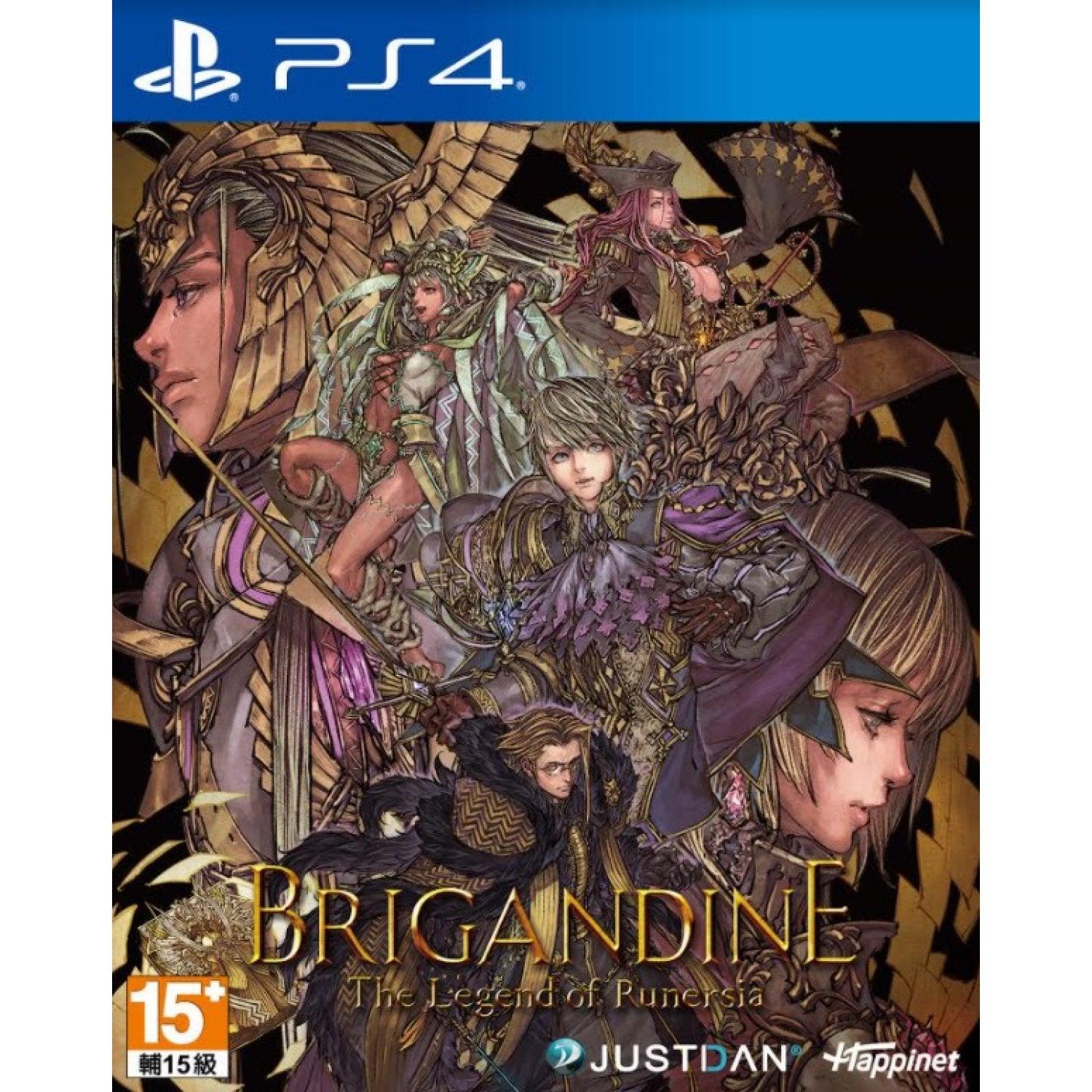 PS4 BRIGANDINE THE LEGEND OF RUNERSIA LIMITED EDITION REG.3 - DataBlitz