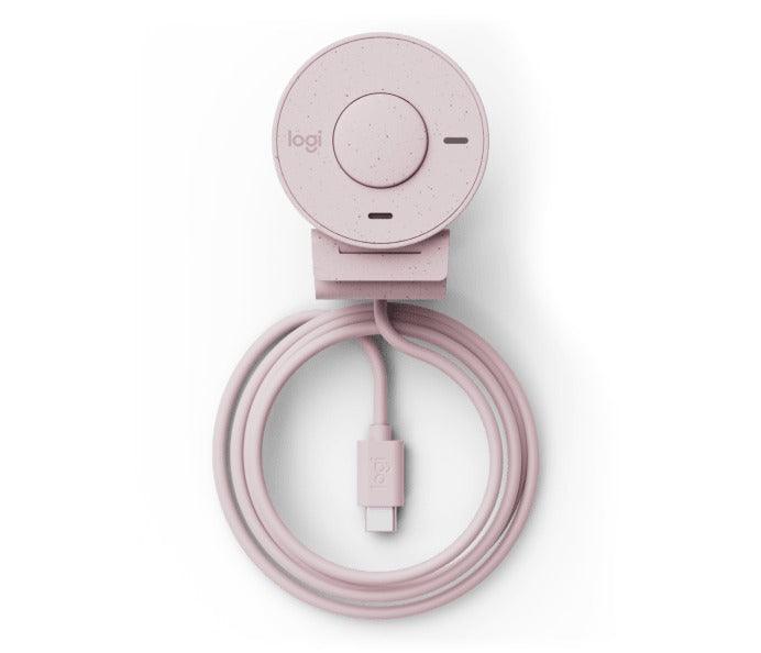 Logitech Brio 300 Full HD 1080P Webcam (Rose) - DataBlitz