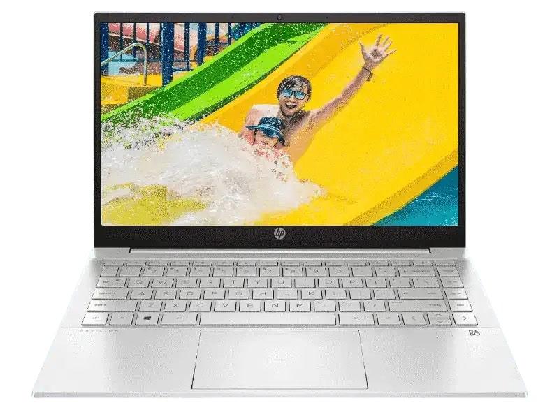 HP PAVILION 14-DV0504TX LAPTOP (CERAMIC WHITE) | 14" FHD | i5-1135G7 | 8GB DDR4 | 512GB SSD | MX450 | WIN10 + MS OFFICE HOME & STUDENT W/ HP PRELUDE TOPLOAD BAG - DataBlitz