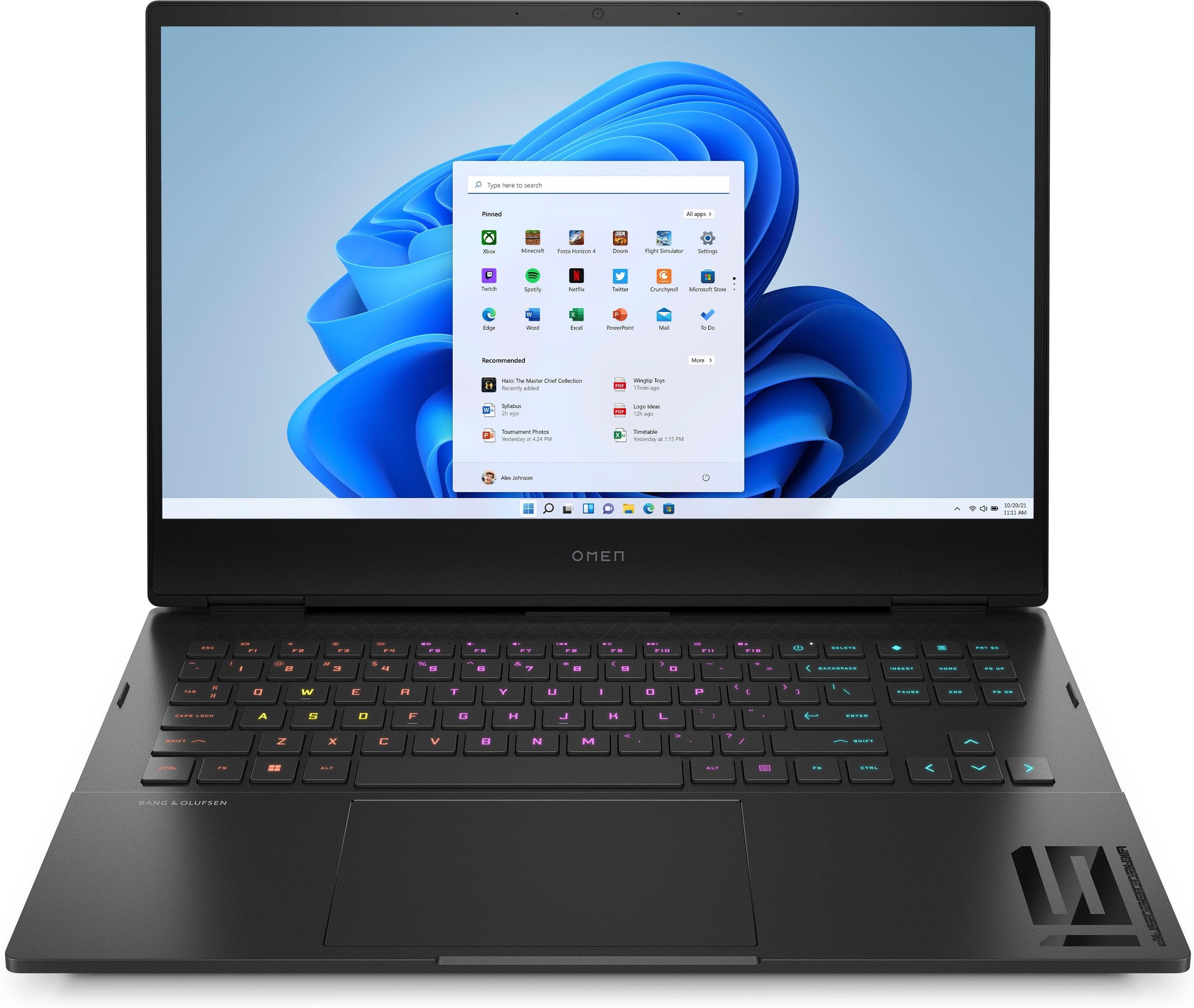 HP Omen 16-K0097TX Gaming Laptop (Shadow Black) | 16.1" FHD IPS (1920 x 1080) | i5-12500H | 16GB RAM | 512GB SSD | RTX™ 3060 | Windows 11 | MS Office Home & Student 2021 | HP Travel 18L 15.6 Backpack (Iron Grey) - DataBlitz