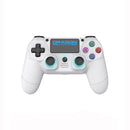 DRAGONWAR Dragon Shock 4 Wireless Controller Compatible For PS4/PC/Mobile (White) (GSPS4-WH) - DataBlitz