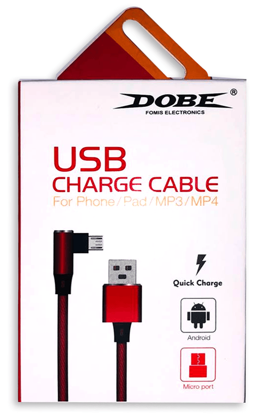 DOBE USB CHARGE CABLE FOR PHONE/PAD/MP3/MP4 (TI-18129) - DataBlitz