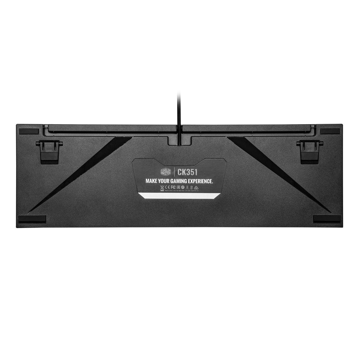 Cooler Master CK351 Optical Switch Gaming Keyboard With RGB (Brown Switch) - DataBlitz