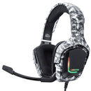Onikuma K20 Wired Gaming Headset With Microphone RGB Light Noise Cancelling (Camouflage White) - DataBlitz
