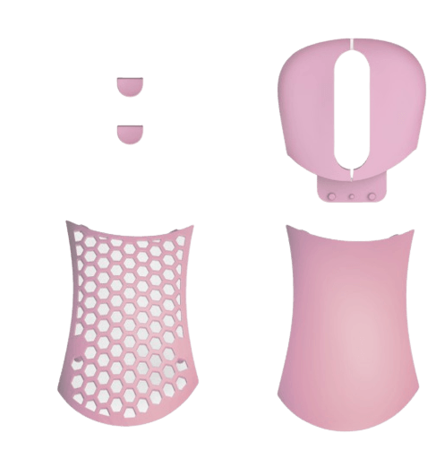 PWNAGE Ultra Custom Extra Cover Set Ergonomic (Pink) (ECS-E-P) - DataBlitz