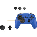 CYBER NSW GYRO WIRELESS CONTROLLER PRO FOR NINTENDO SWITCH (BLUE X BLACK) - DataBlitz