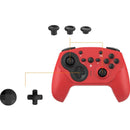 CYBER NSW GYRO WIRELESS CONTROLLER PRO FOR NINTENDO SWITCH (RED X BLACK) - DataBlitz