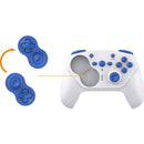 CYBER NSW GYRO WIRELESS CONTROLLER PRO FOR NINTENDO SWITCH (WHITE X BLUE) - DataBlitz