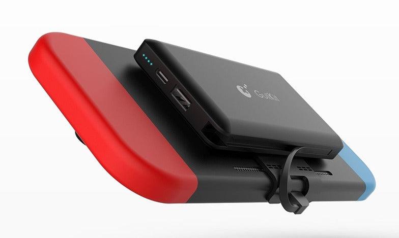 GULIKIT NSW DETACHABLE BACK MOUNT POWER BANK 10000 MAH FOR SWITCH - DataBlitz