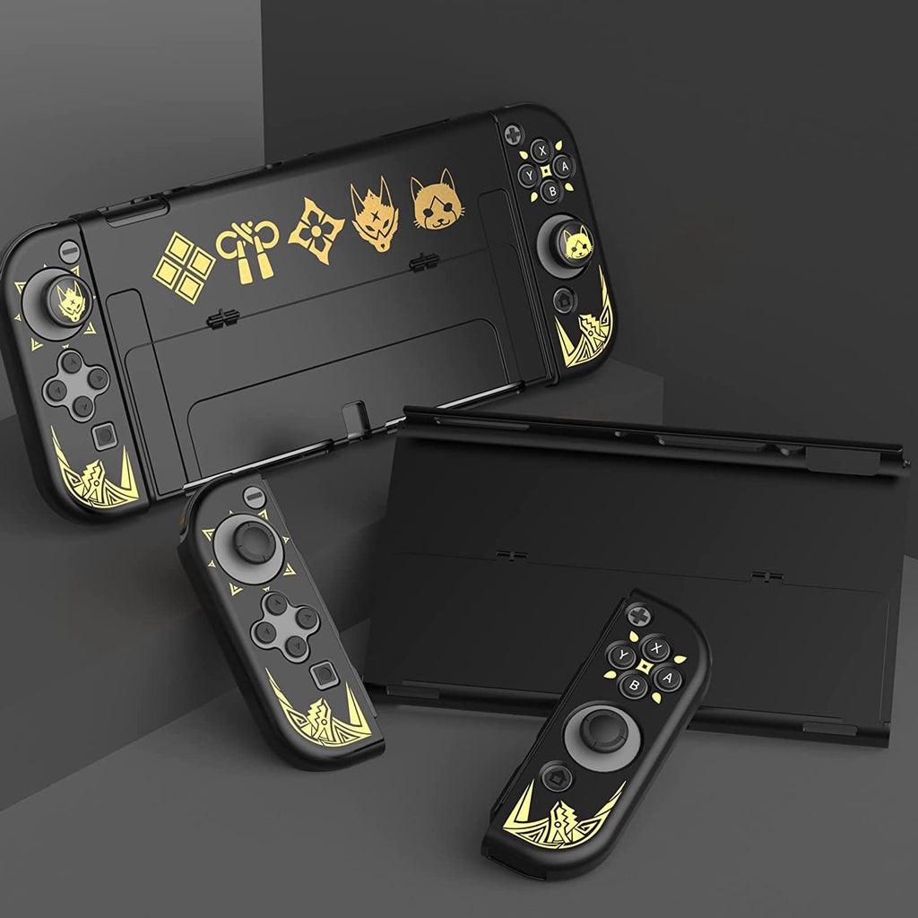 NSW IINE Protective Case For N-Switch OLED (Monster Hunter Rise) (L658) - DataBlitz
