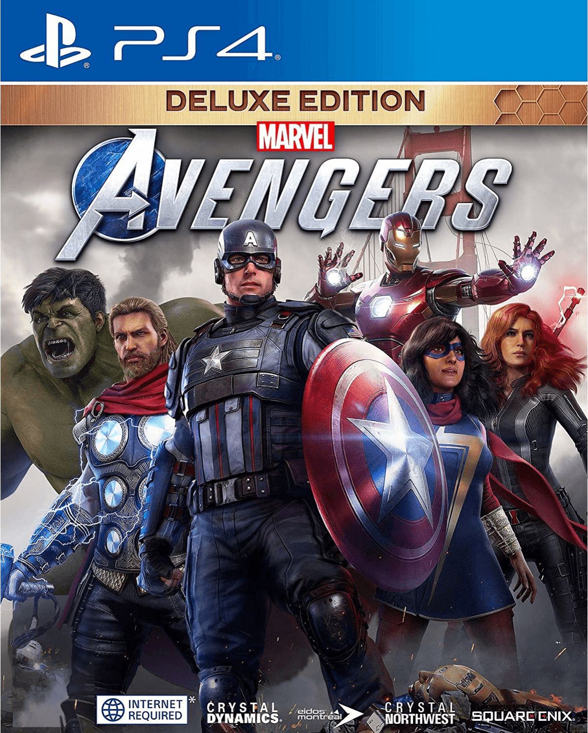 PS4 MARVEL AVENGERS DELUXE ED. - DataBlitz