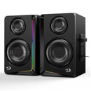 Redragon Andante 2.0 Channel Powered PC Gaming Speaker (GS812) - DataBlitz