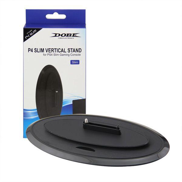 PS4 Slim Vertical Stand For Ps4 Slim Gaming Console (Dobe) TP4-826 (Blk) - DataBlitz