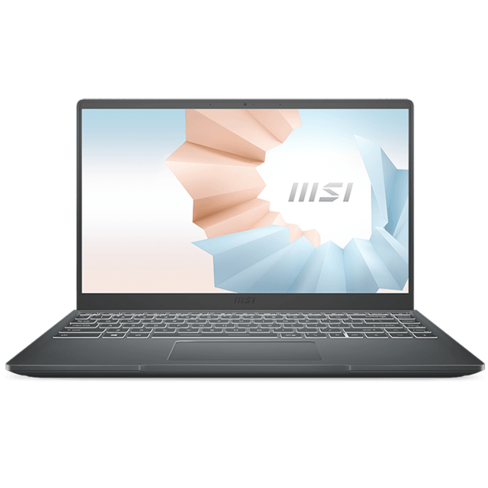 MSI MODERN 14 B5M-206PH PREMIUM ULTRABOOK (CARBON GRAY) | 14" FHD |RYZEN 7 5700U | 8GB DDR4 | 512GB SSD | RADEON RX VEGA 8 | WIN11 + MSI SLEEVE BAG - DataBlitz