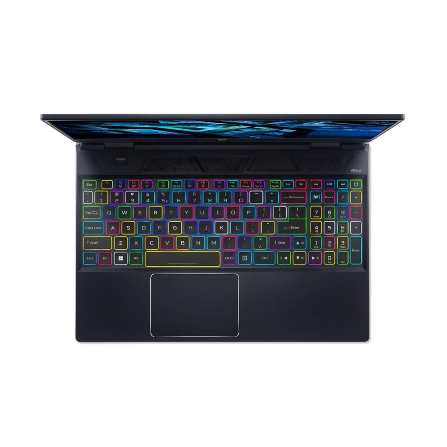 Acer Predator Helios 300 PH315-55-95NS Gaming Laptop (Abyssal Black) | 15.6” QHD | i9-12900H | 16 GB RAM DDR5 | 1TB SSD | RTX 3070Ti | Windows 11 Home | Predator Backpack 15.6 Blue | Predator Gaming Chair LK-8103A - DataBlitz