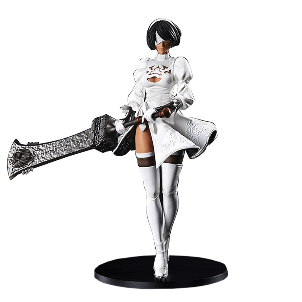 NIER AUTOMATA STATUETTE - 2B (YORHA NO.2 TYPE B) 2P COLOR VER. - DataBlitz