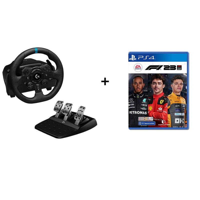 Logitech G923 Trueforce Racing Wheel And Pedals For PS4/PC Bundle