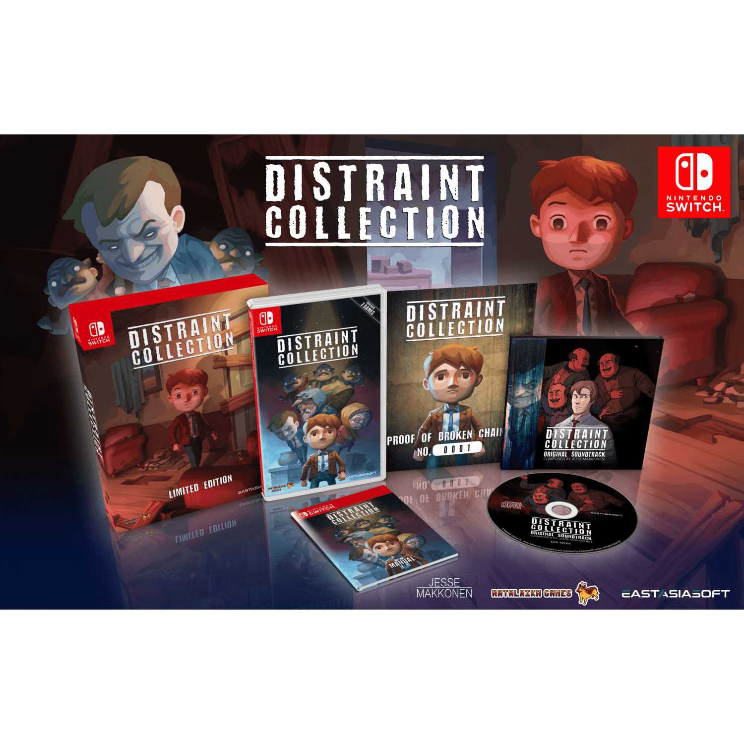 Nintendo Switch Distraint Collection Limited Edition