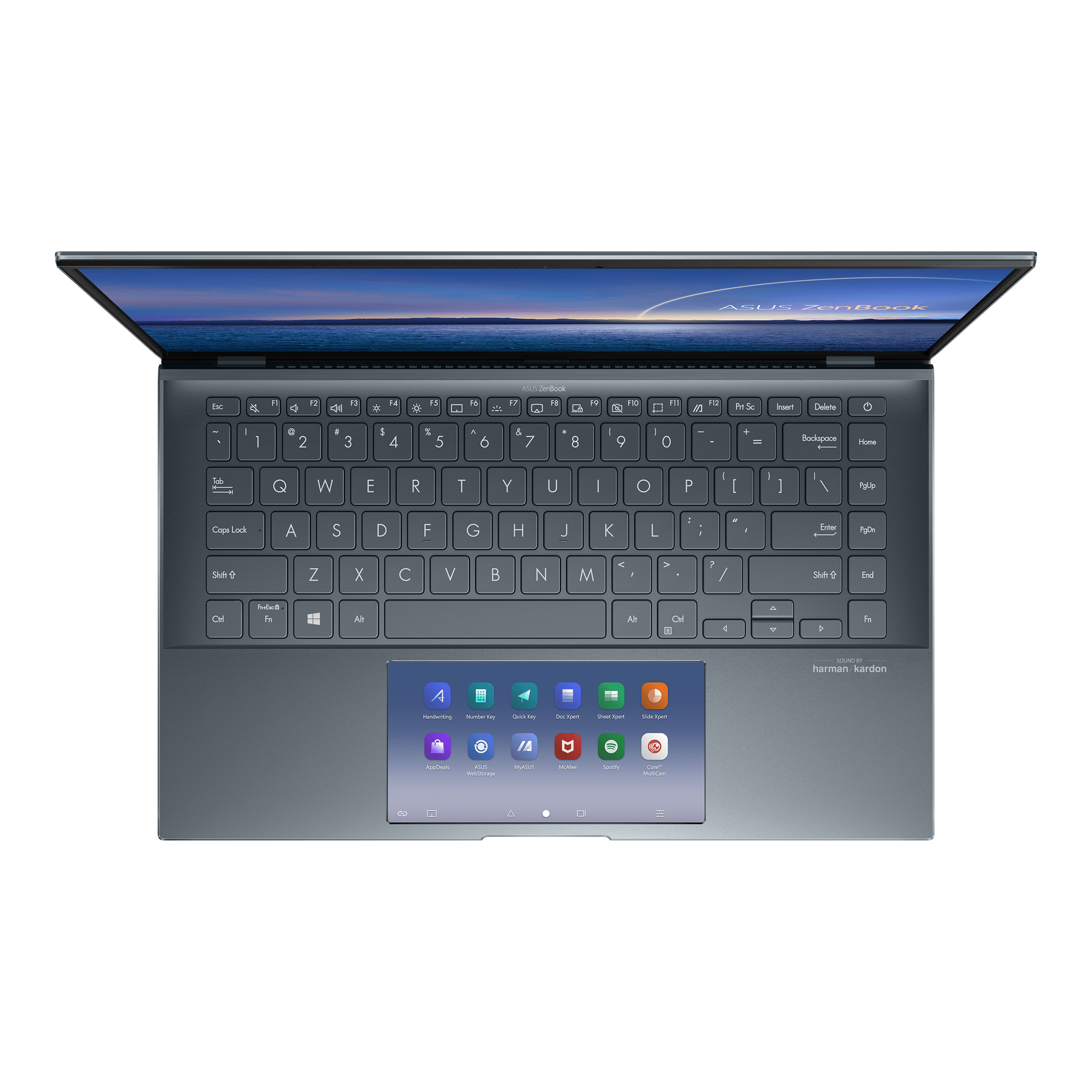 ASUS ZENBOOK 14 UX435EG-K9175TS Laptop (Pine Gray) | 14" FHD | i7-1165G7 | 16GB DDR4 | 1TB SSD | MX450 | WIN10 Office Home and Student ASUS SLeeve - DataBlitz