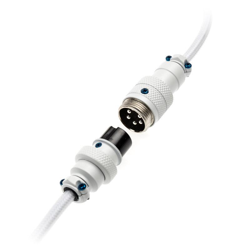DUCKY HEAVEN WHITE EDITION PREMICORD COILED KEYBOARD CABLE (DKCC-HWCNC1) - DataBlitz