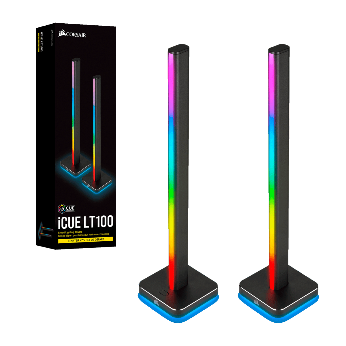 CORSAIR ICUE LT100 SMART LIGHTING TOWERS STARTER KIT - DataBlitz