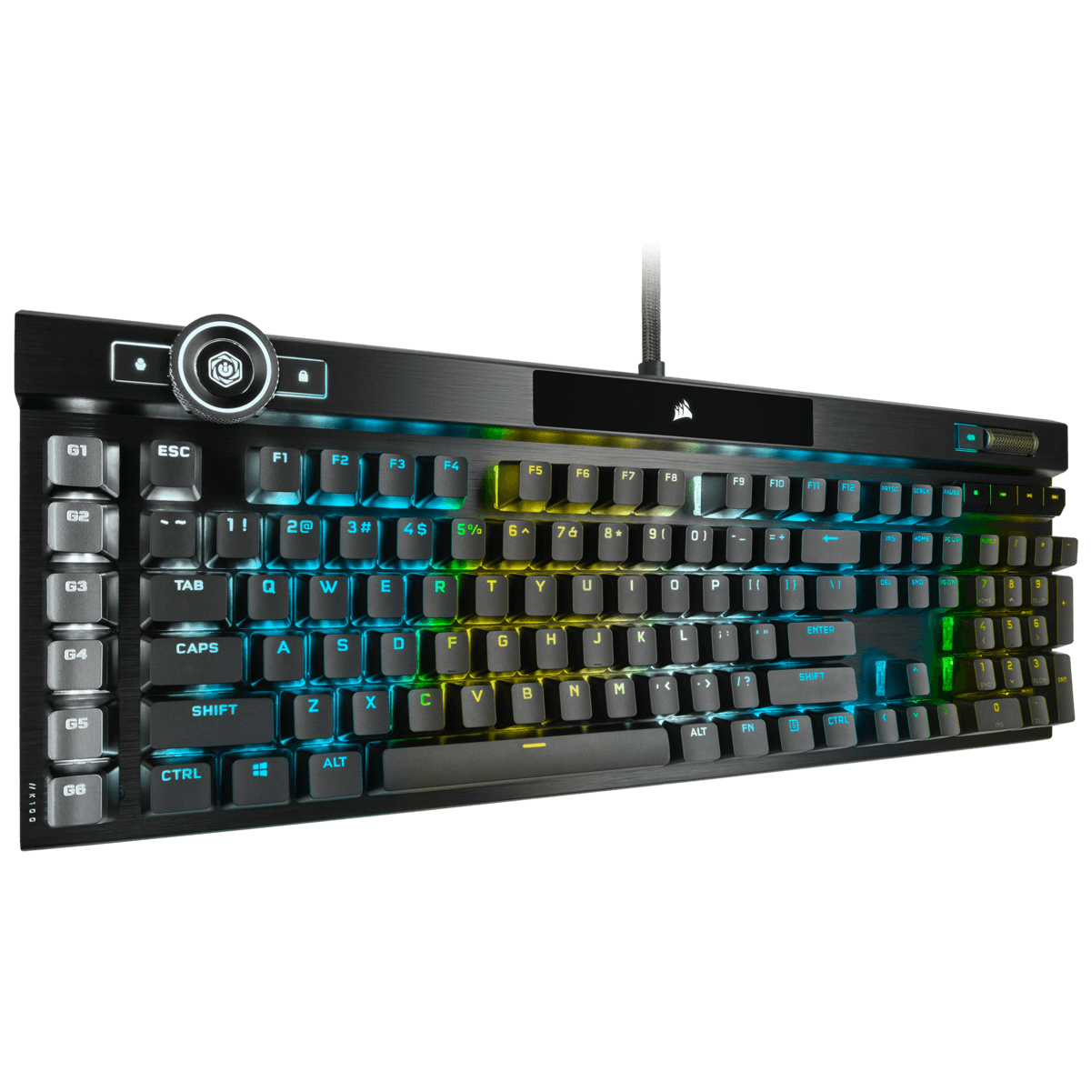 CORSAIR K100 RGB OPTICAL MECHANICAL GAMING KEYBOARD (LINEAR & HYPER FAST) - DataBlitz
