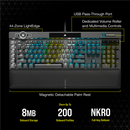 CORSAIR K100 RGB MECHANICAL GAMING KEYBOARD (CHERRY MX SPEED) - DataBlitz