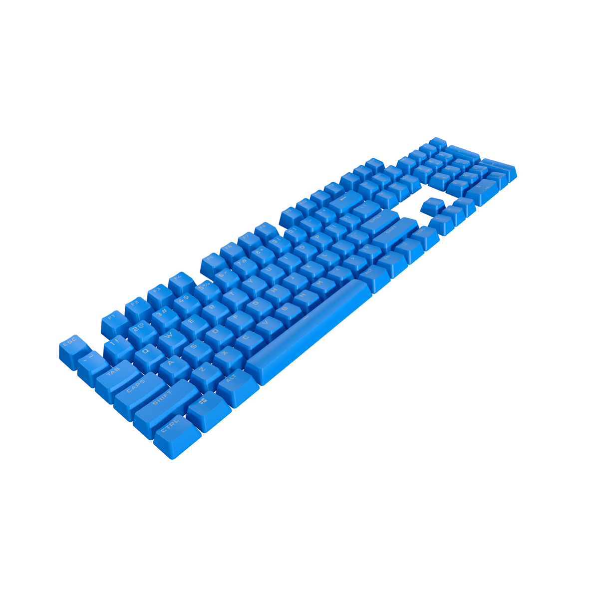 CORSAIR PBT DOUBLE-SHOT PRO KEYCAP MOD KIT (ELGATO BLUE) - DataBlitz